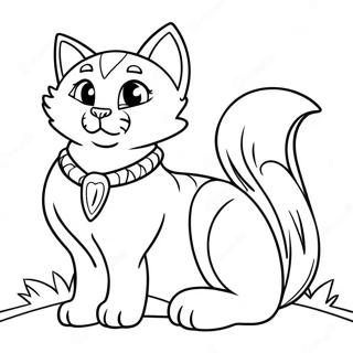 Brave Mates Warrior Cats Coloring Page 34344-27487