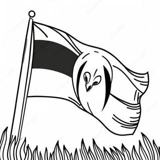 Kenya Flag Coloring Page 34363-27502