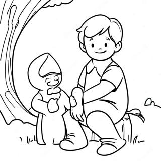 Christopher Robin Coloring Pages