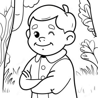 Christopher Robin Coloring Page 34373-27508