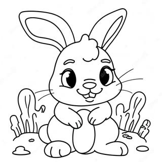 Bunzo Bunny Coloring Pages