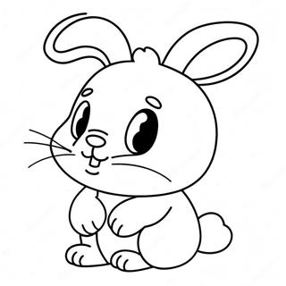 Bunzo Bunny Coloring Page 34403-27534