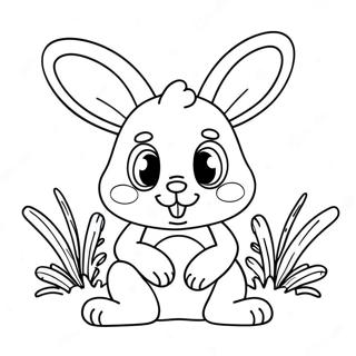 Bunzo Bunny Coloring Page 34403-27536