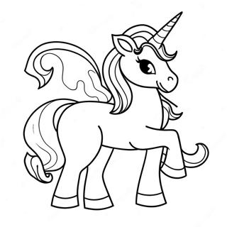 Unicorn Fantasy Coloring Page 34423-27552