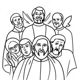 Pentecost Coloring Page 34443-27566