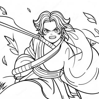 Demon Slayer Manga Panels Coloring Page 34453-27569