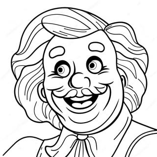 Ronald Mcdonald Coloring Page 34503-27610