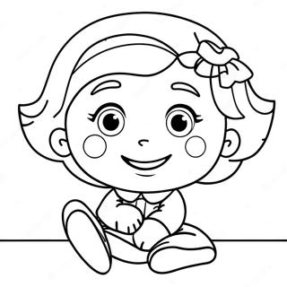 Little Einsteins Annie Coloring Page 34543-27643