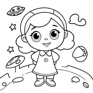 Little Einsteins Annie Coloring Page 34543-27644