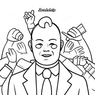 Leadership Coloring Pages