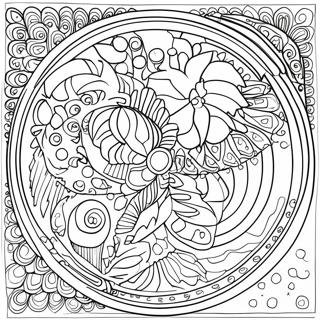 Spiroglyphics Coloring Page 34563-27657