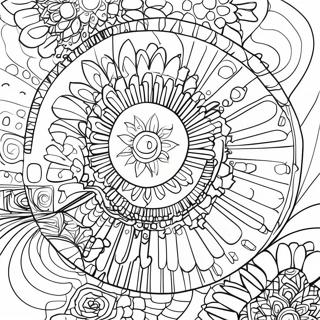 Spiroglyphics Coloring Page 34563-27659