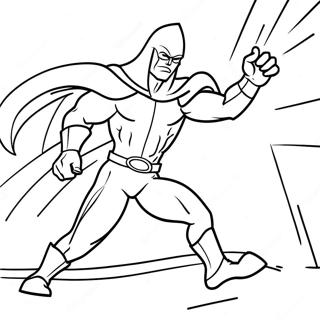 Bibleman In Action Coloring Page 34584-27682