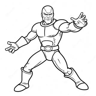 Bibleman In Action Coloring Page 34584-27683