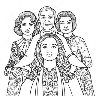 Hidden Figures Coloring Pages