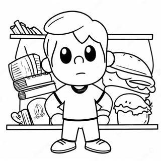 Diary Of A Wimpy Kid Coloring Page 3466-2806