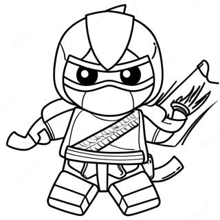 Zane Ninjago Coloring Page 34673-27748