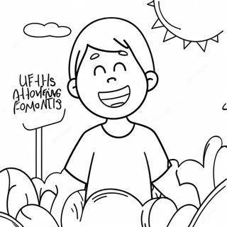 Greg Heffley Funny Moments Coloring Page 3467-2811