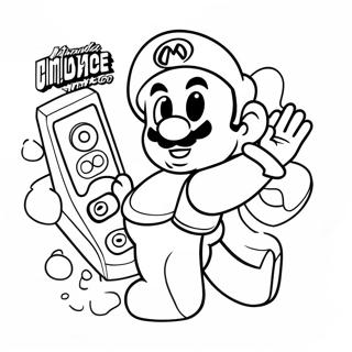 Nintendo Coloring Page 34713-27781