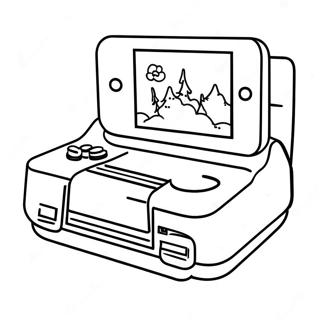 Nintendo Coloring Page 34713-27784