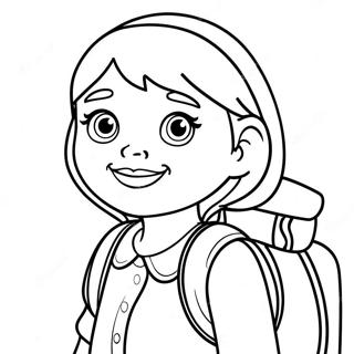 Adventurous Lucy Coloring Page 34724-27793