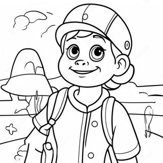 Adventurous Lucy Coloring Page 34724-27795