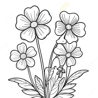 Clover Coloring Pages