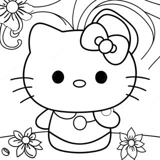 Hello Kitty Coloring Page 34743-27805