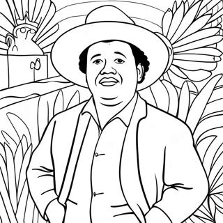 Diego Rivera Coloring Page 34783-27833