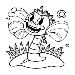 Venus Fly Trap Coloring Page 34873-27918