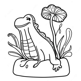 Venus Fly Trap Coloring Page 34873-27920