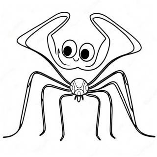 Cute Daddy Long Legs Coloring Page 34934-27961