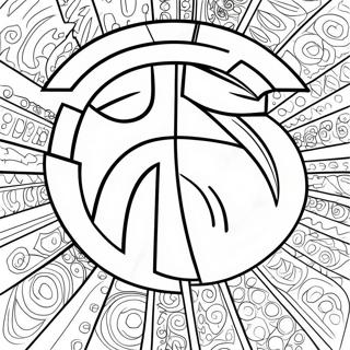 New York Knicks Logo Coloring Page 34943-27967