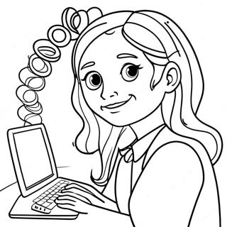 Digital Citizenship Coloring Page 34973-27990