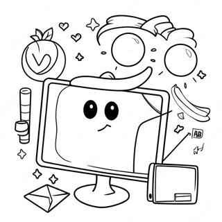 Fun Digital Citizenship Coloring Page 34974-27994