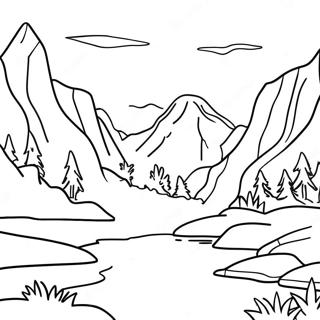 Skyrim Landscape Coloring Page 34984-28000