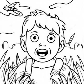 Lord Of The Flies Coloring Page 35013-45665