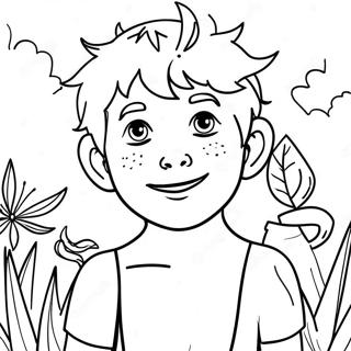 Lord Of The Flies Coloring Page 35013-45668