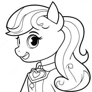 Sunset Shimmer Equestria Girl Coloring Page 35043-28038