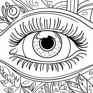 Realistic Eye Coloring Page 3506-2842