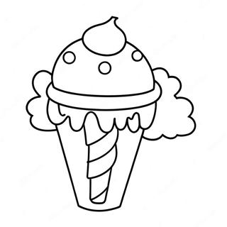 Snow Cone Coloring Page 35083-28069