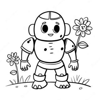 Iron Golem Coloring Pages