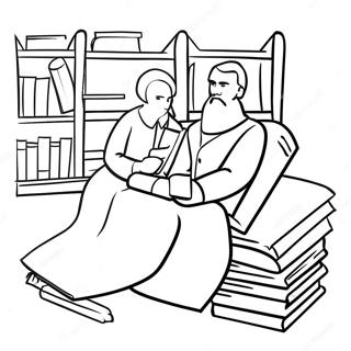 Literature Coloring Page 35133-28115