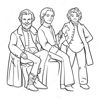 Classic Literature Characters Coloring Page 35134-28118