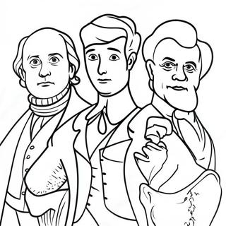 Classic Literature Characters Coloring Page 35134-28120