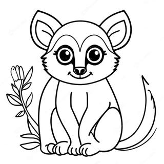 Lemur Coloring Page 35153-28134