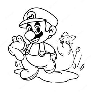 Super Mario Odyssey Coloring Page 3516-2847