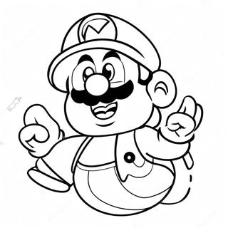 Super Mario Odyssey Coloring Page 3516-2848