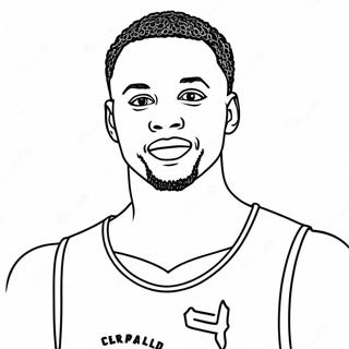 Steph Curry Basketball Coloring Page 351-281