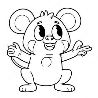 Spider Ham Coloring Page 35203-28172